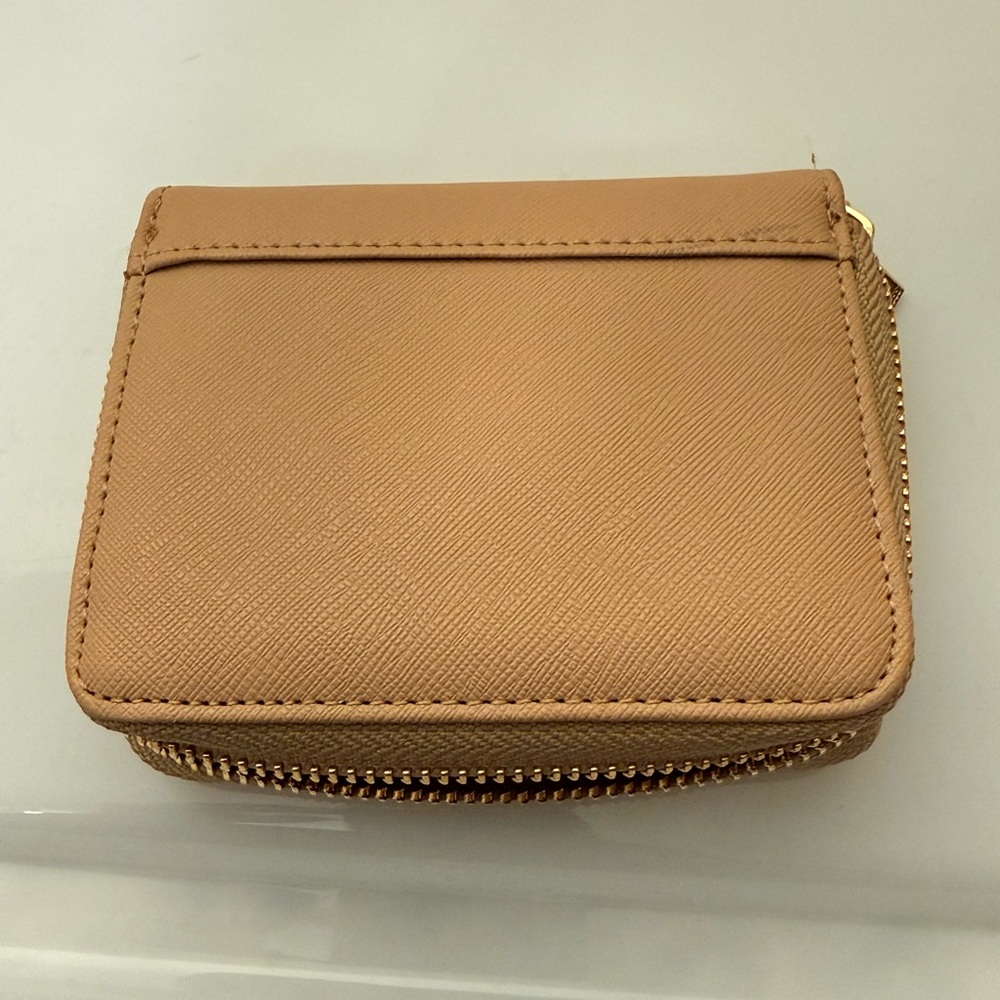 Guess Beige Wallet with Gold Accent - Picture 4 of 5